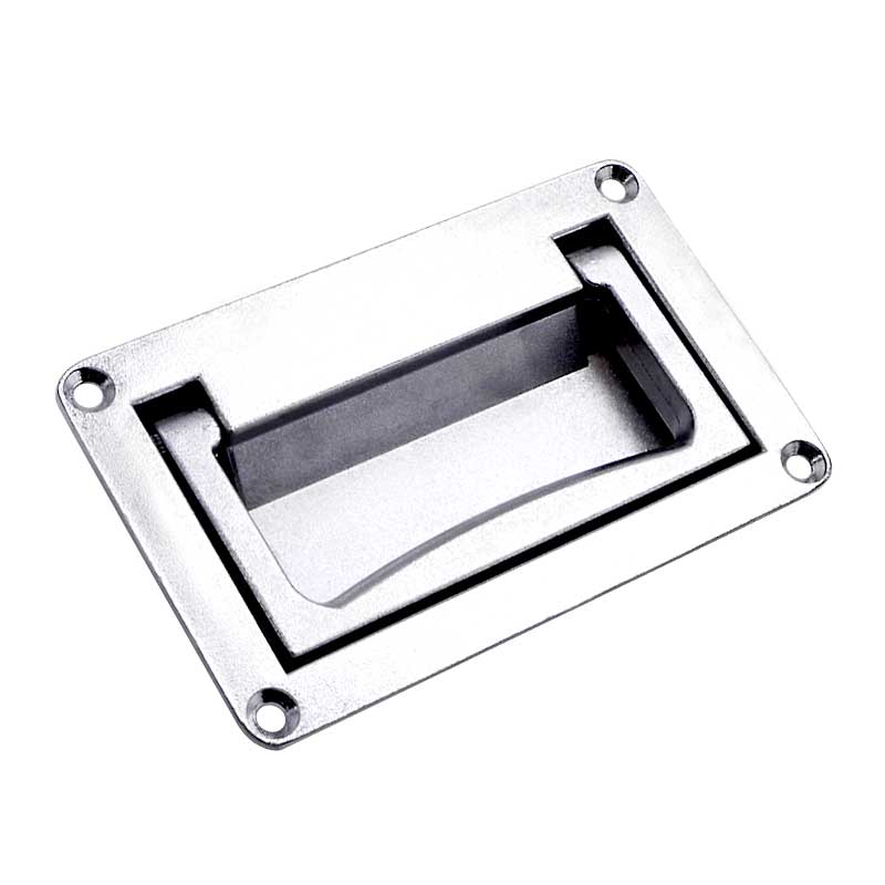 SK4-025-1工業鋅合金門把手嵌入隱藏式隱形暗拉手工具箱提手